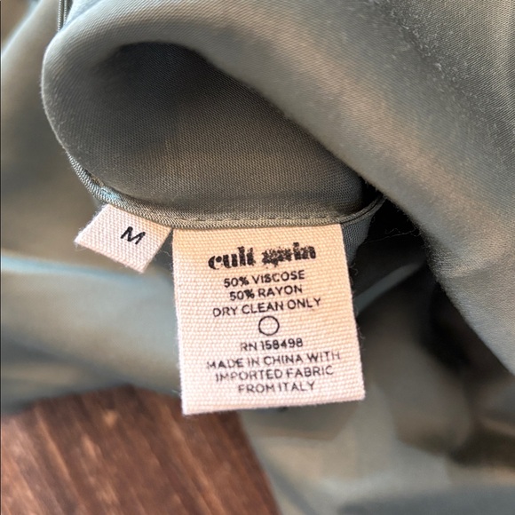 Cult Gaia Delilah Silk-Satin Slip Dress Medium EUC - Picture 5 of 9